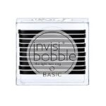 Silikona matu gumijas INVISIBOBBLE BASIC TRUE BLACK, 10 GAB.