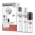 Matu kopšanas komplekts NIOXIN sistēma NR.4, krāsotiem un krītošiem matiem