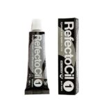 Skropstu un uzacu krāsa REFECTOCIL DEEP BLACK NR.1 15 ML (melna)