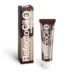 Skropstu un uzacu krāsa REFECTOCIL NATURAL BROWN NR.3 15 ML (dabīgi brūna krāsa)