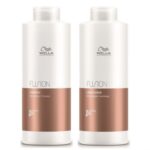Intensīvi atjaunojošs matu kopšanas komplekts WELLA FUSION DUO XL (1000 ML + 1000 ML)