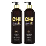 Komplekts novājinātu matu kopšanai CHI ARGAN OIL DUO 739 ML+739 ML