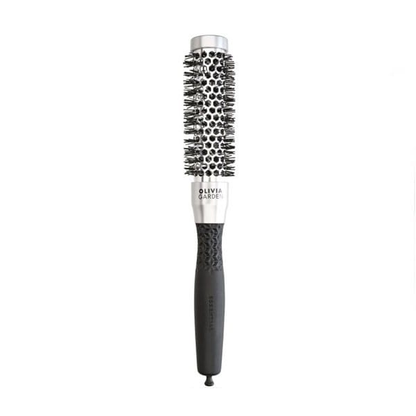 Apaļā matu suka Olivia Garden Pro Thermal Blowout Classic Silver 25mm