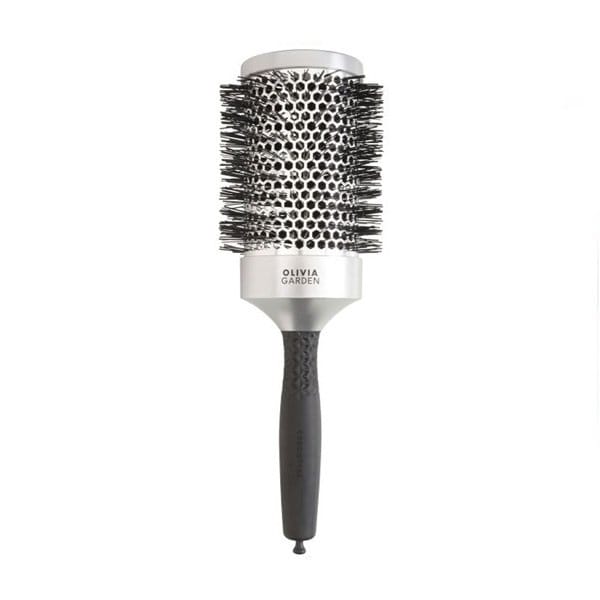 Apaļā matu suka Olivia Garden Pro Thermal Blowout Classic Silver 65mm