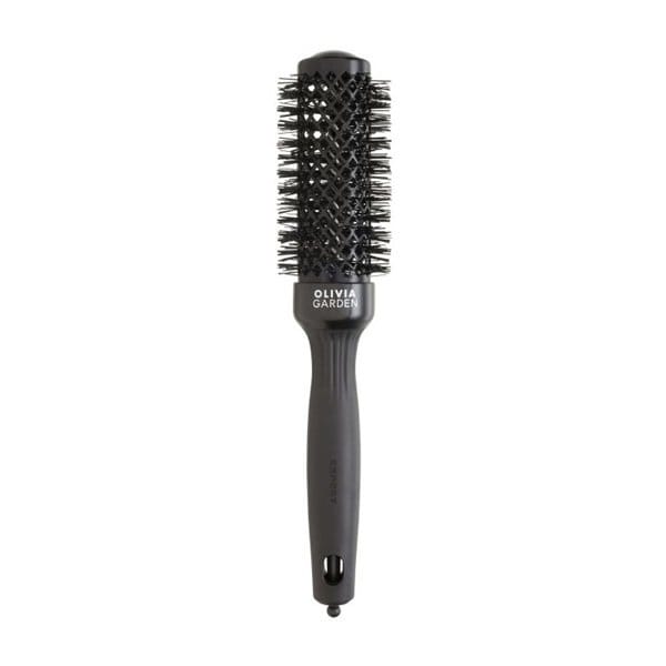 Apaļā matu suka Olivia Garden Ceramic+Ion Blowout Shine Black 35mm
