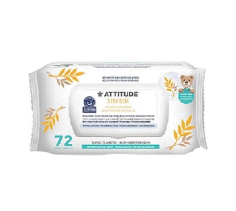 Attitude mitrās salvetes zīdaiņiem 72 gab.