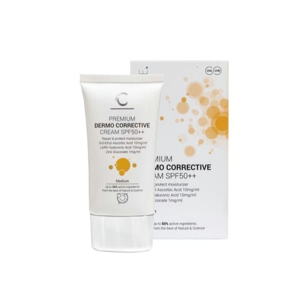 Koriģējošs sejas krēms SPF50++ Medium CLINICCARE 35ml