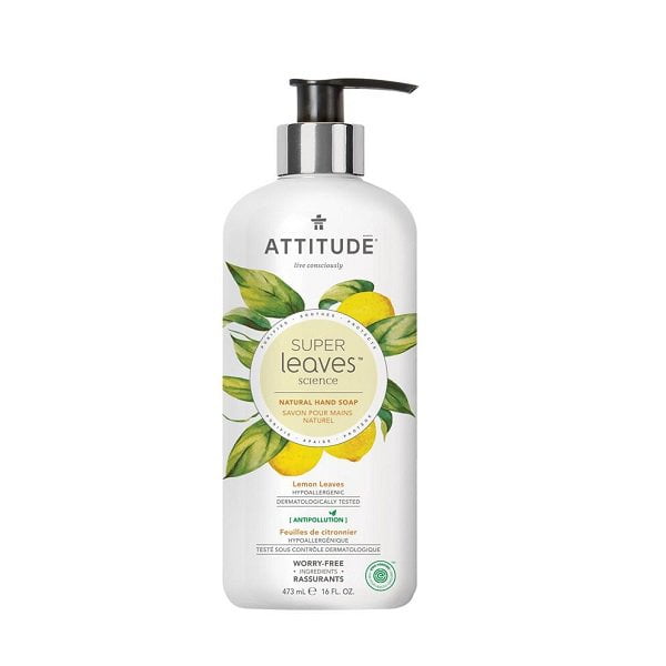 Attitude ziepes rokām citronu aromāts