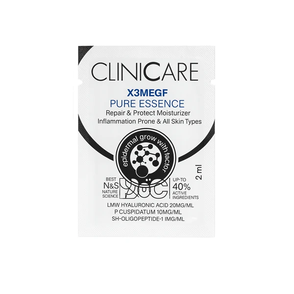 Sejas esence CLINICCARE Pure 2. solis 2ml