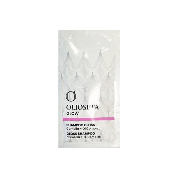 Barex Olioseta Glow šampūna paraugs mirdzošiem matiem (12ml)