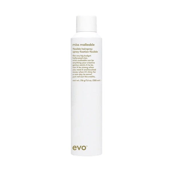 EVO Miss Malleable vieglas fiksācijas elastīga matu laka 300ml