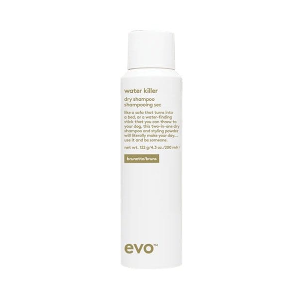 EVO Water Killer sausais šampūns tumšiem matiem un brunetēm 200ml