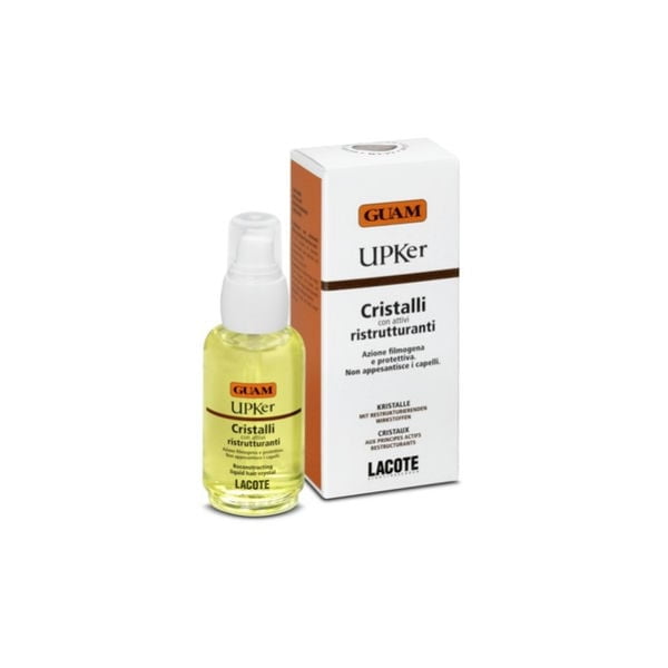 Šķidrie kristāli matiem Guam UPKer 50ml