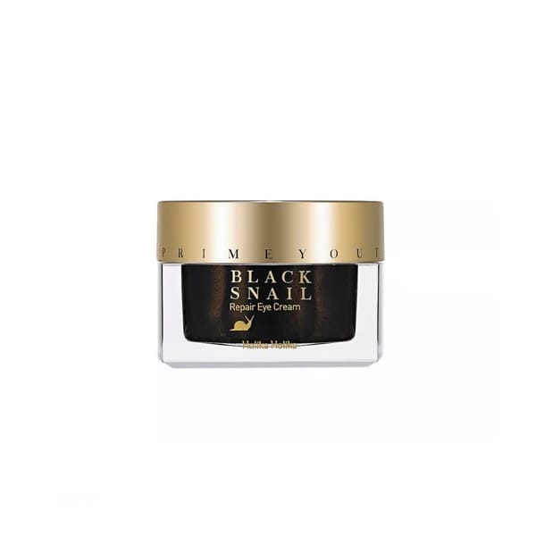 Kvalitatīva kosmētika: Acu krēms ar melnā gliemeža ekstraktu Holika Holika Prime Youth Black Snail Repair 30ml