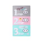 Pasūtīt internetā: Plāksteri deguna melno punktu tīrīšanai Holika Holika Pig Nose Clear Black Head 3-Step Kit 8g